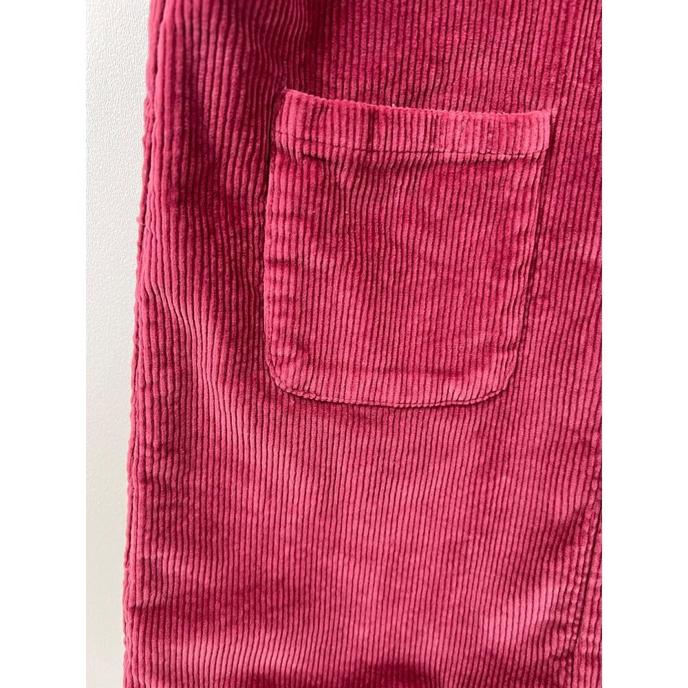 Cheeky Plum Parker Corduroy Jumper Dress Wild Plum - Picture 3 of 12